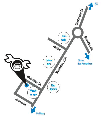 Anfahrtsplan Anfahrtsplan